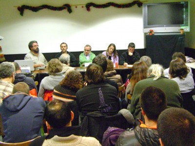 Debat de Minyons, el 10 de desembre 2014. (Foto: PV)