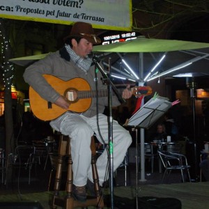 Xavi, cantautor nicaragüenc. Foto: JC