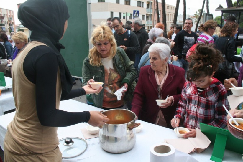 Celebració del festival de sopes, any 2012. Foto: AVV Torre-sana