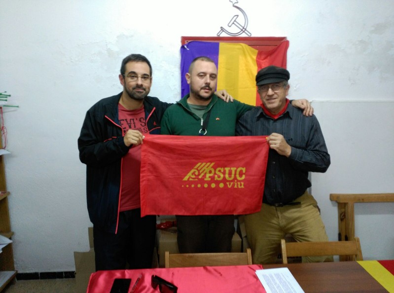 Ivan Martos, José Maria Martínez, Armando, nova direcció del partit a TRS Foto: PSUCviu