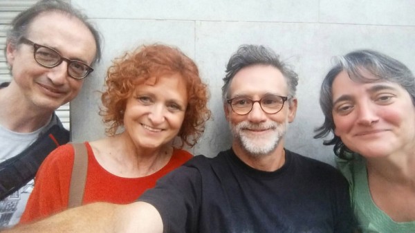 Toni Font, Montse Baucells, Francesc Muntada i Esther Sancho. Foto TxI