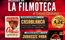 El Cinema Catalunya celebra 20 anys de sessions de La Filmoteca amb la projecció de Casablanca en format de 35mm